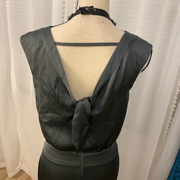 Fame and Partners satin maxi dress, size 4 - Picture 6 of 10